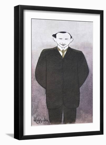 Henry Bataille - portrait-Leonetto Cappiello-Framed Giclee Print