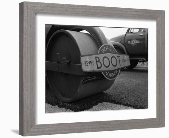 Henry Boot Road Roller and a Bedford A3S Tipper, 1955-Michael Walters-Framed Photographic Print
