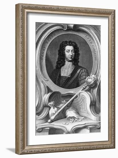 Henry Boyle, Lord Carleton, 1740-Godfrey Kneller-Framed Giclee Print