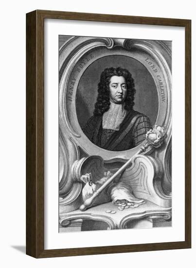 Henry Boyle, Lord Carleton, 1740-Godfrey Kneller-Framed Giclee Print