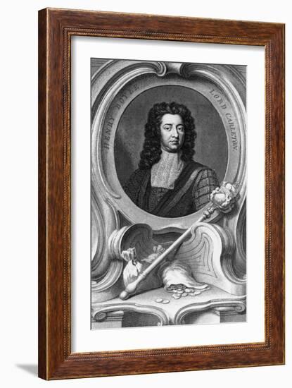 Henry Boyle, Lord Carleton, 1740-Godfrey Kneller-Framed Giclee Print