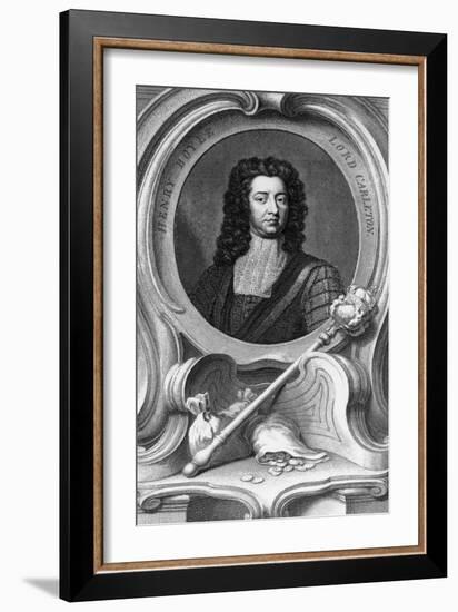 Henry Boyle, Lord Carleton, 1740-Godfrey Kneller-Framed Giclee Print