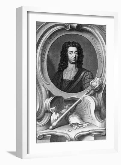 Henry Boyle, Lord Carleton, 1740-Godfrey Kneller-Framed Giclee Print