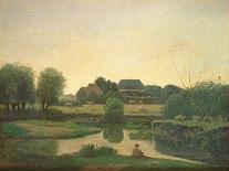 Mills on the Fens, c1853-Henry Bright-Giclee Print