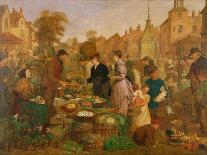 Market Scene-Henry Charles Bryant-Premier Image Canvas