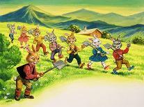 Brer Rabbit, Friends and Saucepans-Henry Charles Fox-Framed Giclee Print