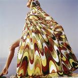 Vogue - January 1966 - Robert Sloan Silver Swimsuit-Henry Clarke-Premium Photographic Print