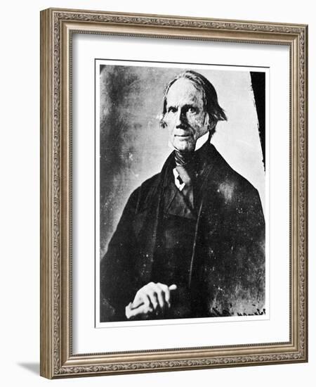 Henry Clay, American Statesman, 1850-MATHEW B BRADY-Framed Giclee Print