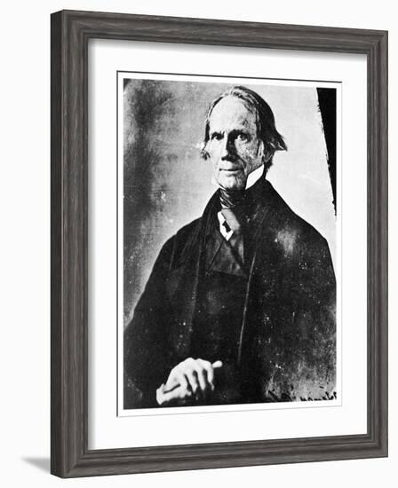 Henry Clay, American Statesman, 1850-MATHEW B BRADY-Framed Giclee Print