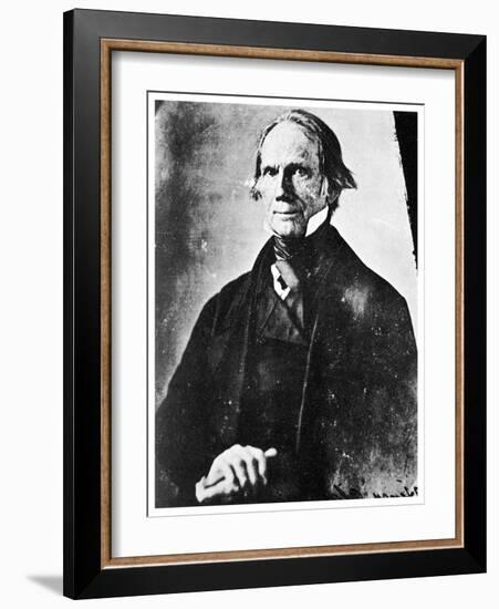 Henry Clay, American Statesman, 1850-MATHEW B BRADY-Framed Giclee Print