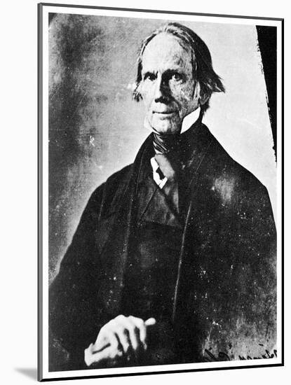 Henry Clay, American Statesman, 1850-MATHEW B BRADY-Mounted Giclee Print