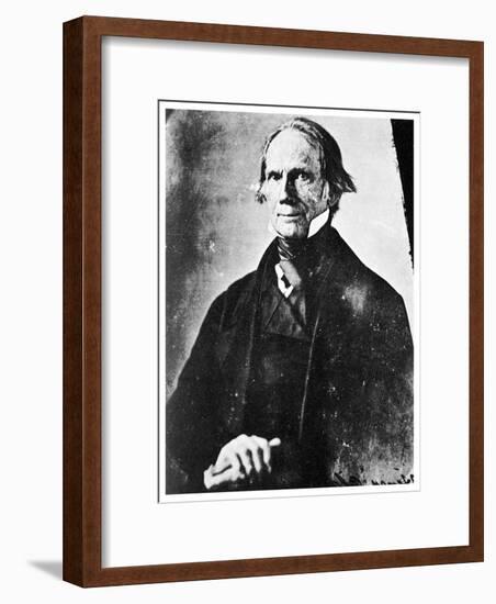 Henry Clay, American Statesman, 1850-MATHEW B BRADY-Framed Giclee Print