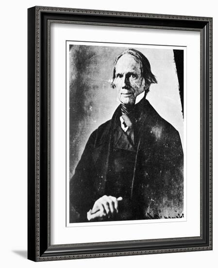 Henry Clay, American Statesman, 1850-MATHEW B BRADY-Framed Giclee Print