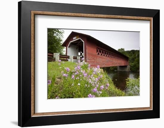 Henry Covered Bridge-Paul Souders-Framed Photographic Print