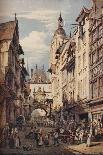 'Rue De La Grosse Horloge, Rouen', 1821-Henry Edridge-Framed Giclee Print