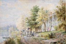 Receiving Guests-Henry Edward Lamson-Giclee Print