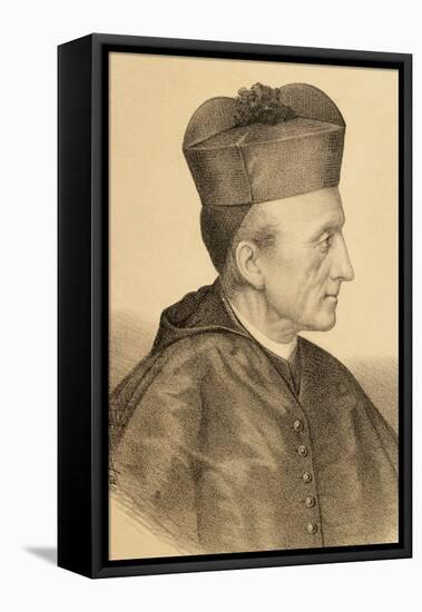 Henry Edward Manning (18081892). English Roman Catholic Archbishop of Westminster.-null-Framed Premier Image Canvas