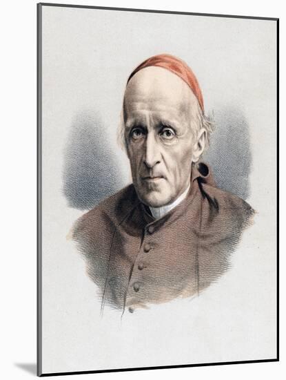 Henry Edward Manning, English Roman Catholic Prelate, C1880-null-Mounted Giclee Print