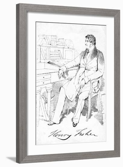 Henry Fisher, C19th Century-null-Framed Giclee Print