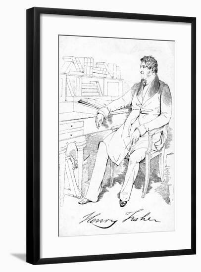 Henry Fisher, C19th Century-null-Framed Giclee Print