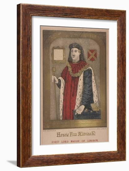 Henry Fitzailwin, C1850-WR Woodcock-Framed Giclee Print