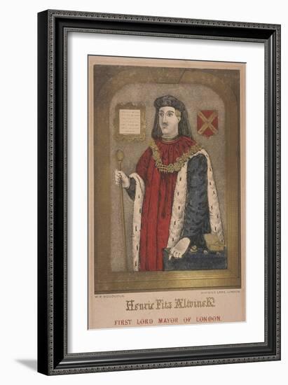 Henry Fitzailwin, C1850-WR Woodcock-Framed Giclee Print