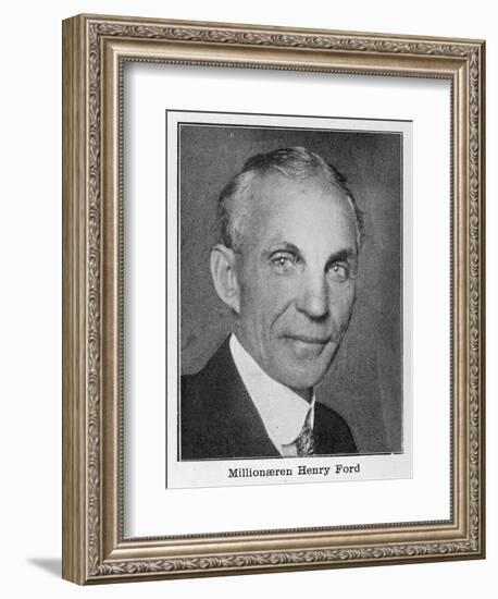 Henry Ford, American Automobile Manufacturer-null-Framed Photographic Print