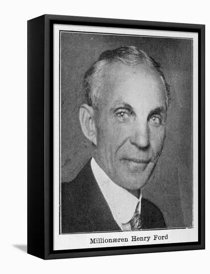 Henry Ford, American Automobile Manufacturer-null-Framed Premier Image Canvas