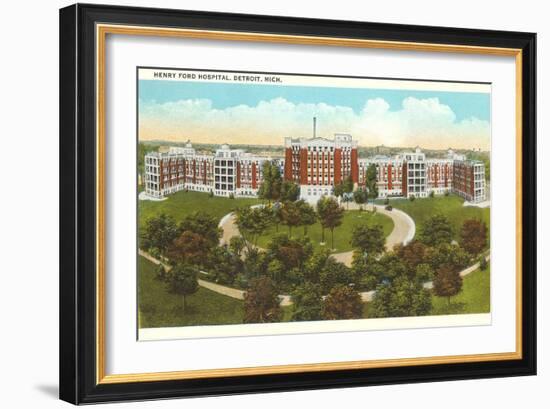 Henry Ford Hospital, Detroit, Michigan-null-Framed Art Print