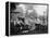 Henry Ford, Thomas Edison, President Warren Harding and Harvey Firestone-null-Framed Stretched Canvas