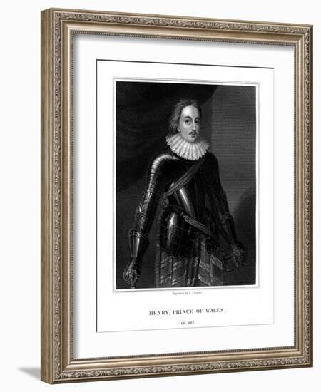 Henry Frederick Stuart, Prince of Wales-R Cooper-Framed Giclee Print