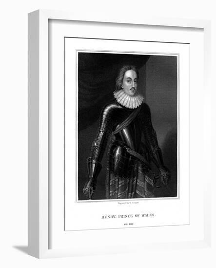 Henry Frederick Stuart, Prince of Wales-R Cooper-Framed Giclee Print