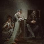 Milton Dictating to His Daughter, 1794-Henry Fuseli-Giclee Print
