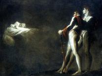 The Shepherd's Dream, from Paradise Lost, 1793-Henry Fuseli-Framed Giclee Print