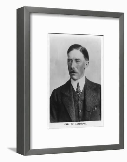 'Henry George Charles Lascelles, 6th Earl of Harewood' (1882-1947), 1937-Unknown-Framed Photographic Print