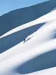 Man snowboarding on sunnny day-Henry Georgi-Framed Photographic Print