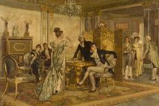 Flirtation-Henry Gillard Glindoni-Mounted Giclee Print
