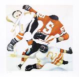 Blackhawk Goalie-Henry Gorski-Collectable Print