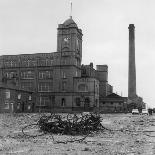 Exterior View of the Firs Mill Textile Factory, Leigh, Lancashire-Henry Grant-Photographic Print