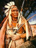 Iroquois Chief-Henry H. Cross-Framed Giclee Print