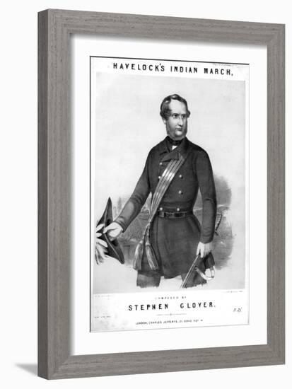 Henry Havelock, British Soldier, C1857-null-Framed Giclee Print