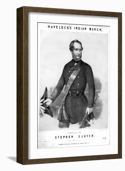 Henry Havelock, British Soldier, C1857-null-Framed Giclee Print