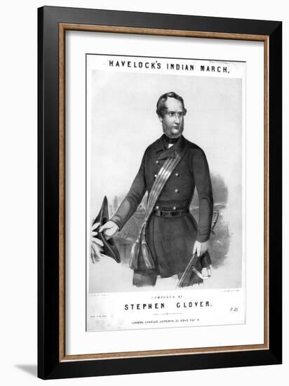 Henry Havelock, British Soldier, C1857-null-Framed Giclee Print