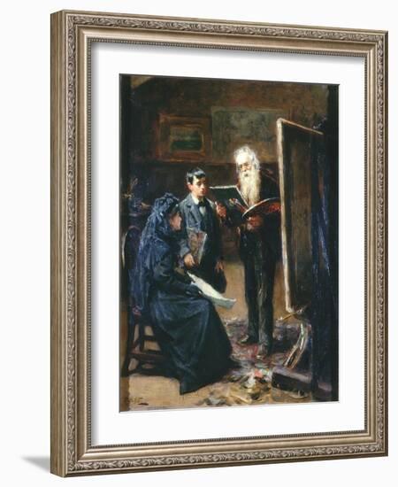 Henry Hetherington Emmerson, 1895-Ralph Hedley-Framed Giclee Print