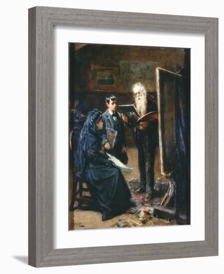 Henry Hetherington Emmerson, 1895-Ralph Hedley-Framed Giclee Print