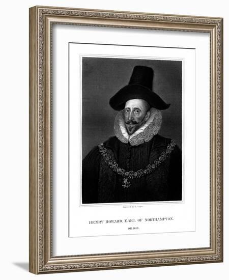 Henry Howard, 1st Earl of Northampton-R Cooper-Framed Giclee Print