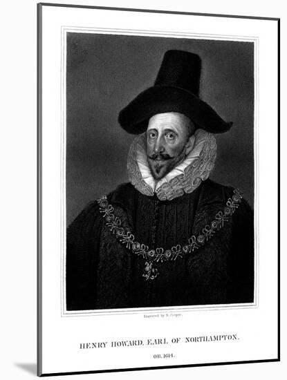 Henry Howard, 1st Earl of Northampton-R Cooper-Mounted Giclee Print