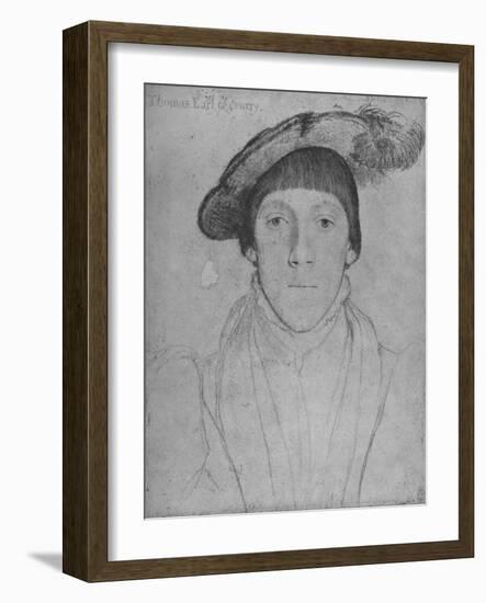 'Henry Howard, Earl of Surrey', c1532-1533 (1945)-Hans Holbein the Younger-Framed Giclee Print