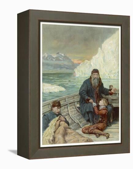 Henry Hudson is Cast Adrift-John Collier-Framed Stretched Canvas