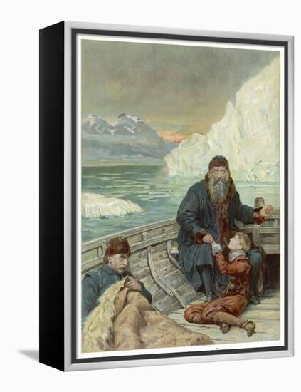 Henry Hudson is Cast Adrift-John Collier-Framed Stretched Canvas